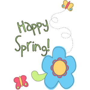 300x300 Spring Clip Art