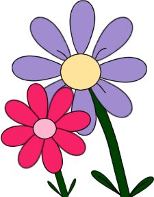 225x287 Multiple Flowers Spring Clipart