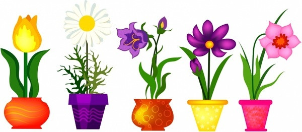 600x262 Clip Art Spring Flowers Abstract Flowers Abstract Art Spring