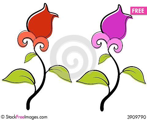 480x393 Pretty Spring Free Clipart