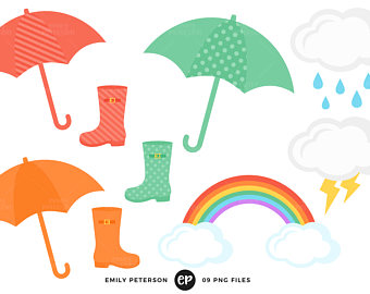 340x270 Rain Boots Clipart Etsy