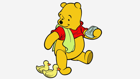 454x255 Top 20 Free Printable Cute Winnie The Pooh Coloring Pages Online