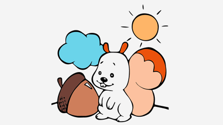 454x255 Top 25 Free Printable Squirrel Coloring Pages Online