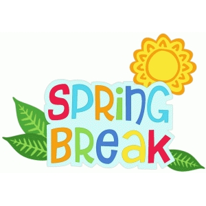 300x300 Spring Break Clip Art Free