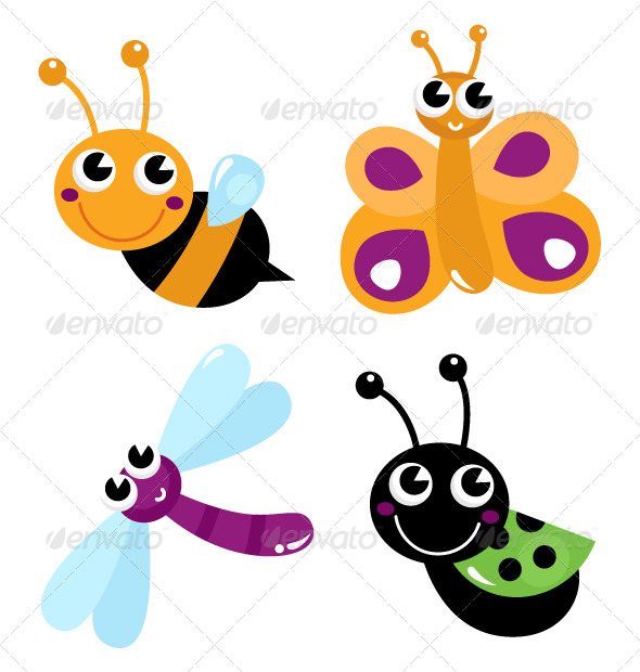 590x620 Bugs Clipart Spring Animal