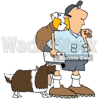 400x400 Royalty Free (Rf) Clipart Illustration Of A Springer Spaniel Dog