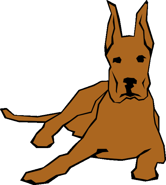534x596 Spring Dogs Cliparts