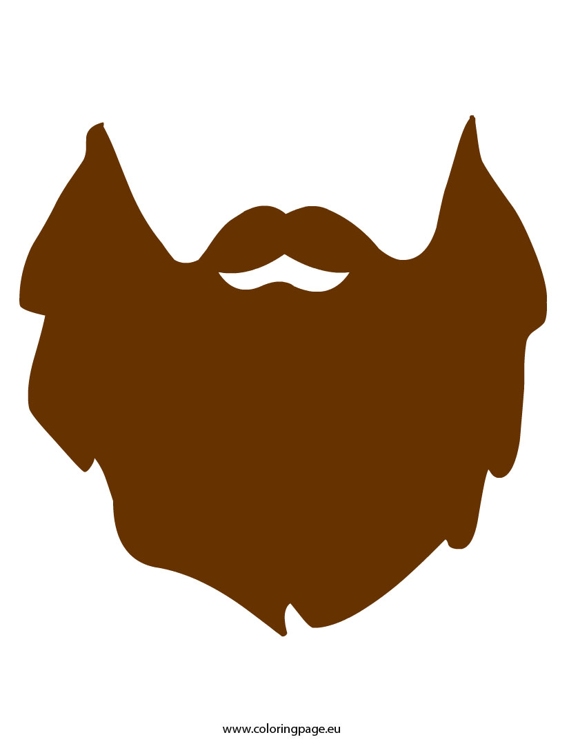 825x1095 Beards Clipart