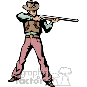 300x300 Cowboy Clipart Shootout