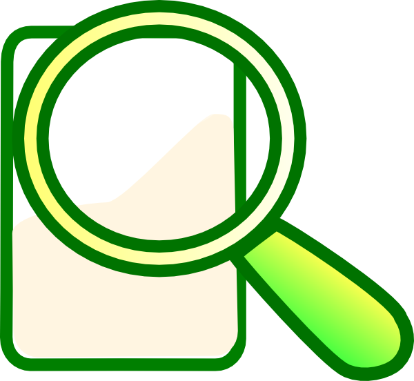 600x552 Spy Glass Clip Art