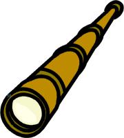 180x200 Spy Glass Clipart