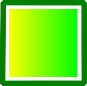 299x297 Yellow And Green Square Clip Art