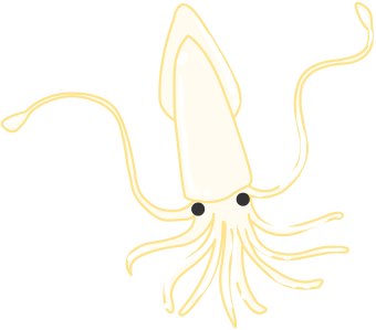 340x299 Squid Clip Art Clipart Panda