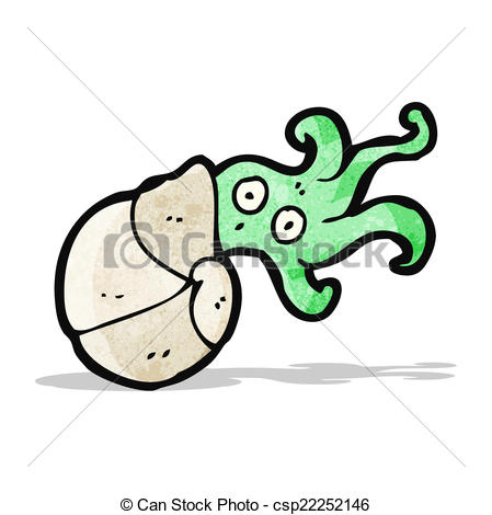 449x470 Cartoon Nautilus Squid Eps Vector