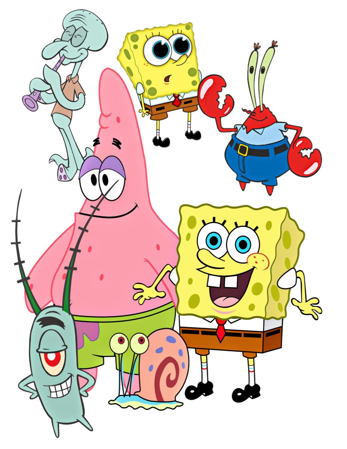 1159x1500 Spongebob Image, Spongebob Cutout,patrick Image,mr Krabs,squidward