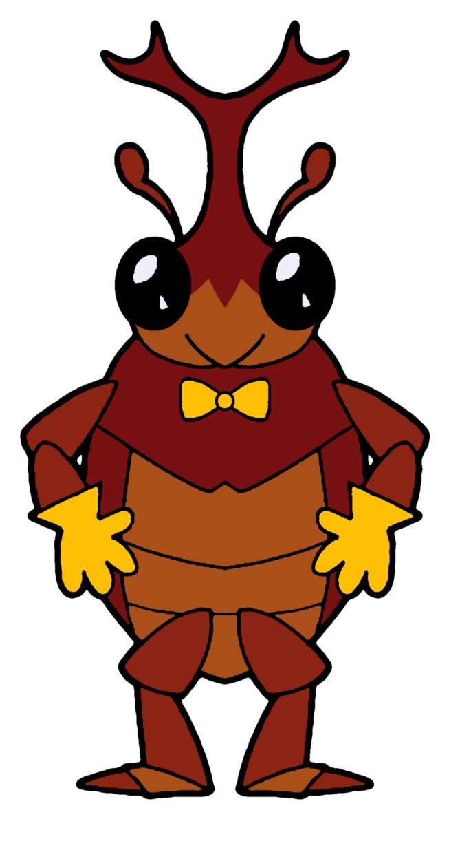 653x1222 Cute Kabutomushi Clip Art Style By Misterbug