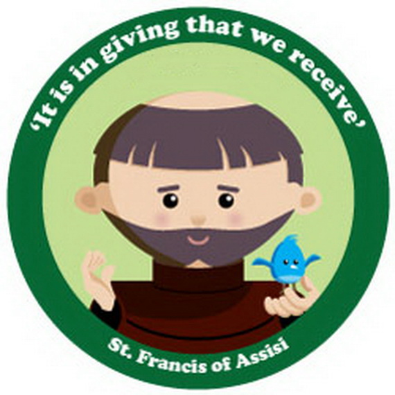 570x570 St. Francis Of Assisi Coloring Pages For Catholic Kids