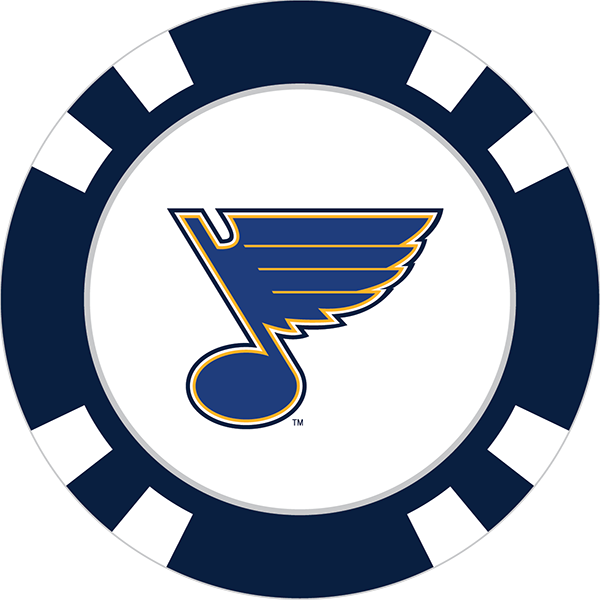 600x600 St Louis Blues Poker Chip Ball Marker