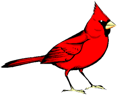 400x325 Cardinal Clip Art