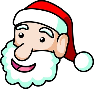 300x285 Free Santa Clipart Image