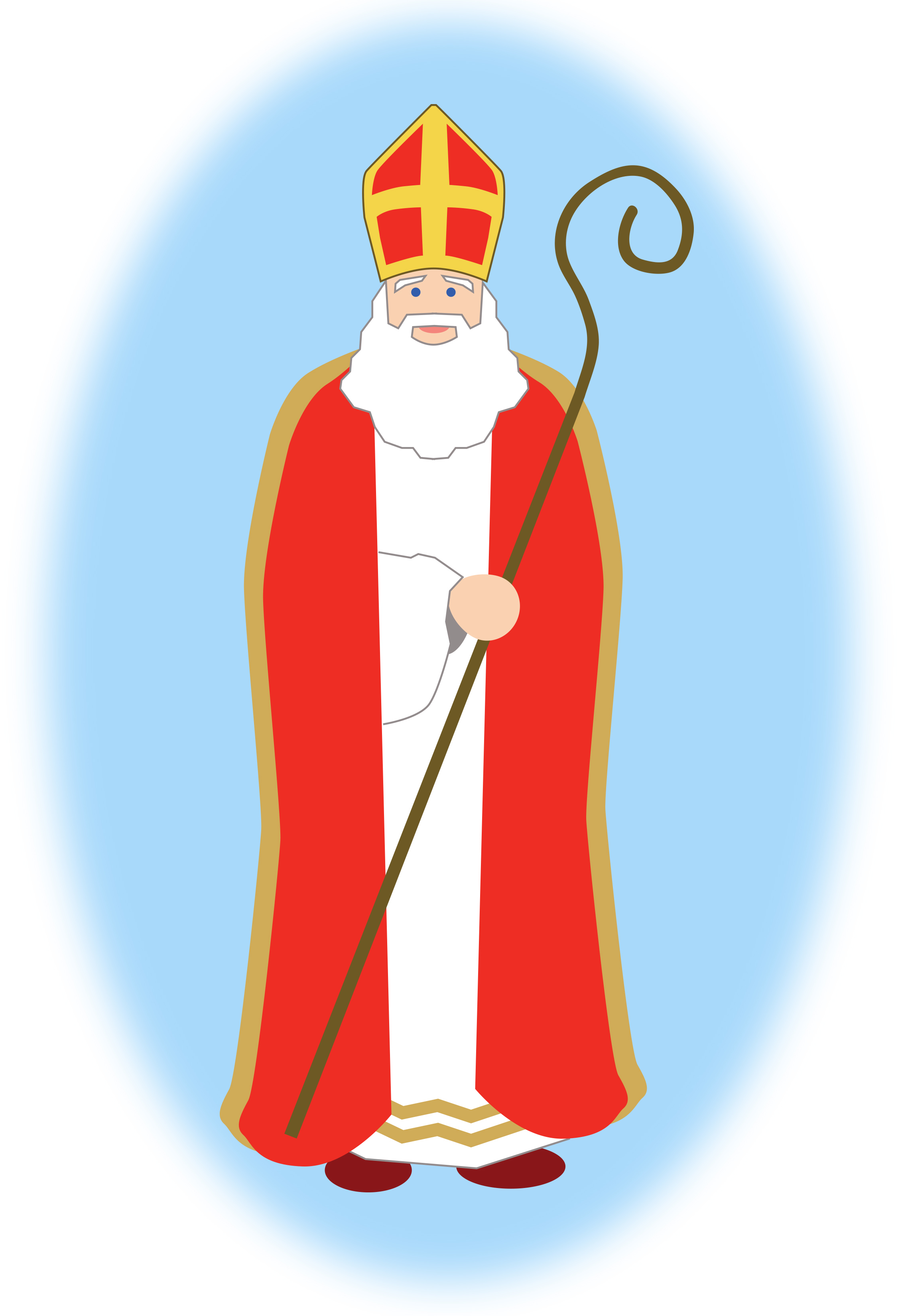 2262x3300 St. Nicholas Center Clip Art