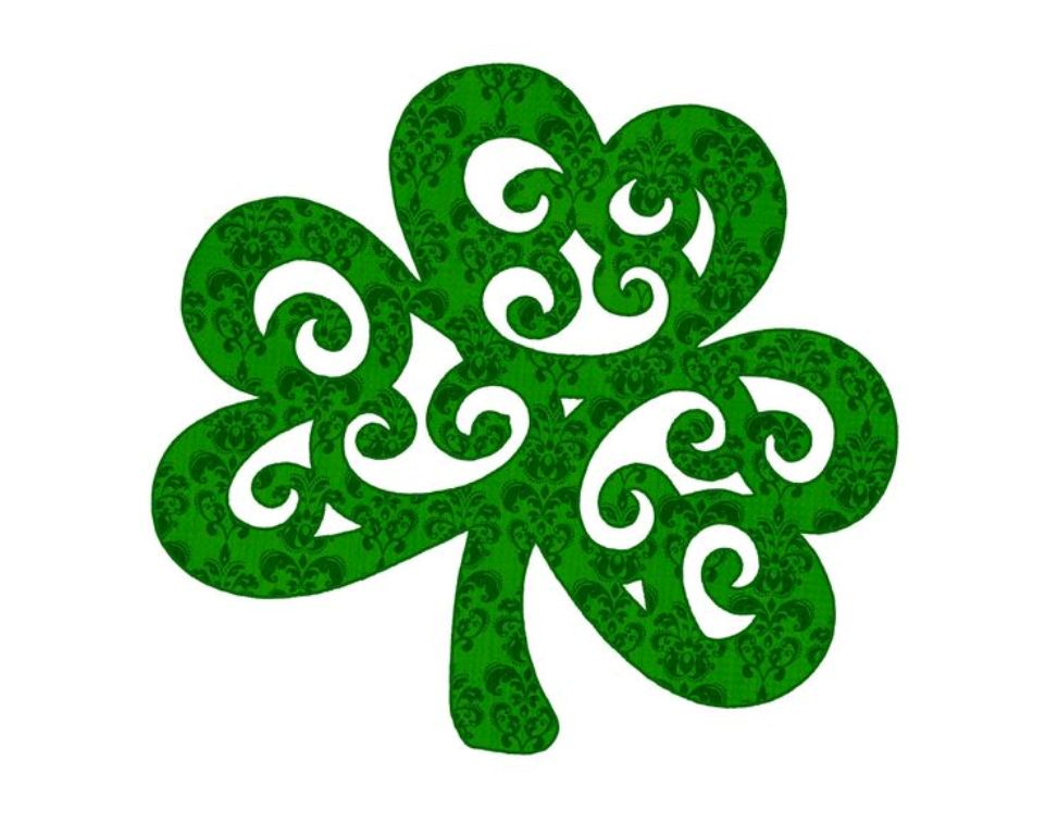 961x768 St Patrick's Day Clover Clip Art Free Images, Pictures And Templates