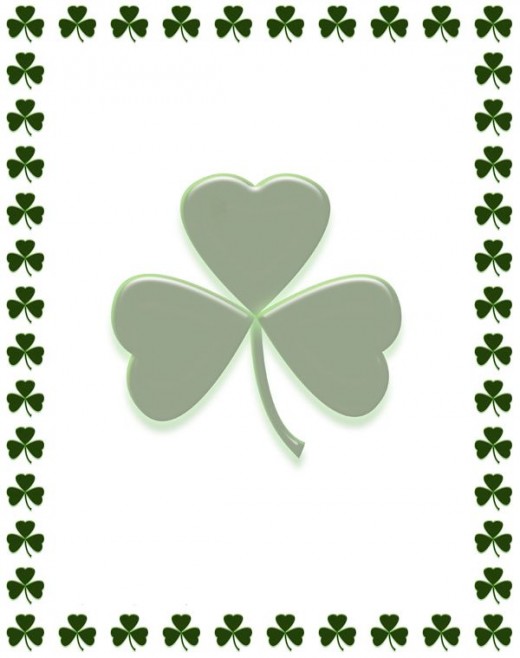 520x658 St Patrick's Day Clip Art Borders Free