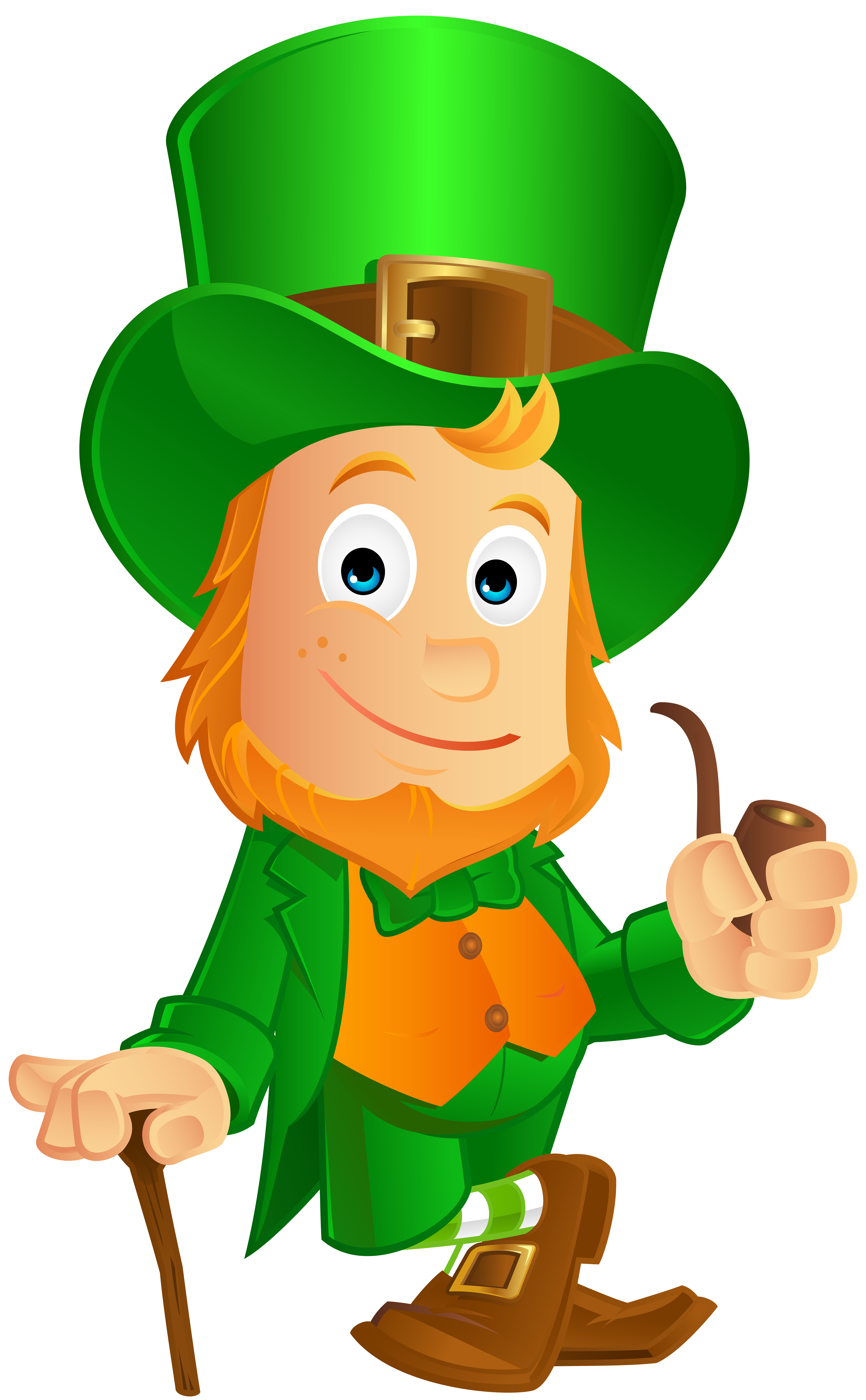 4946x8000 St Patrick S Day Leprechaun Clip Art Image Png Pictures