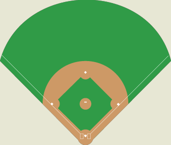 345x292 Baseball Stadium Clipart