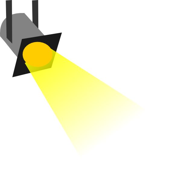 600x569 Lights Clipart Stage Play