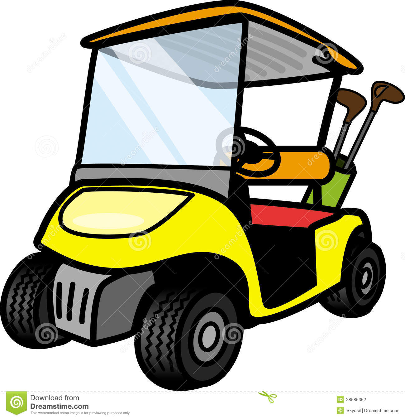 1300x1344 Cart Clipart Golf
