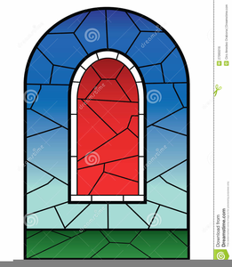 261x300 Free Stained Glass Window Clipart Free Images