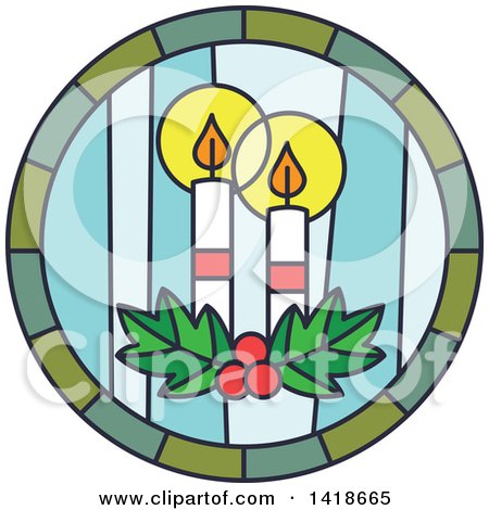 450x470 Royalty Free (Rf) Stained Glass Clipart, Illustrations, Vector