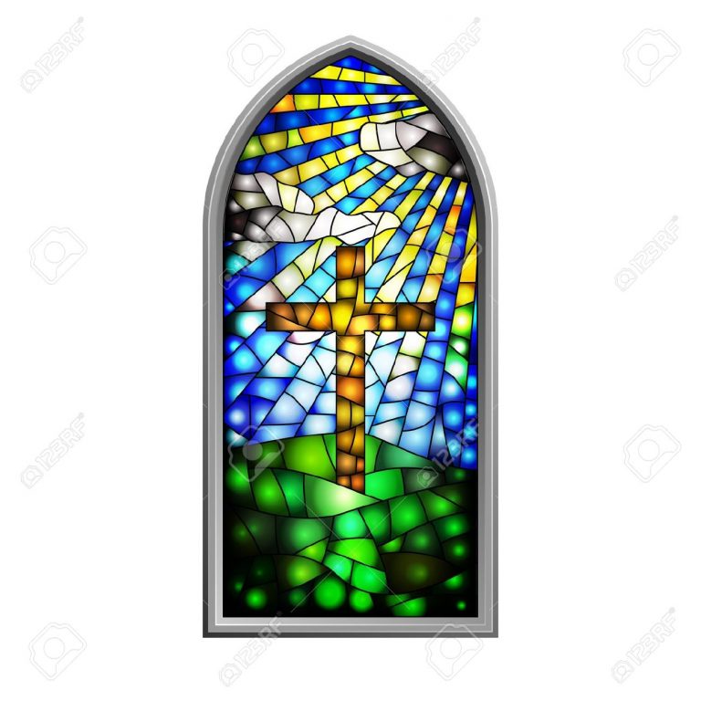 768x768 Church Window Clipart Stained Glass Clipart Church 3