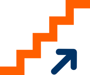 300x249 Orange Stairs Clip Art Clipart Panda