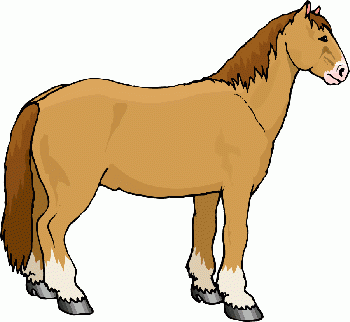 350x322 Cool Stallion Clipart Classic