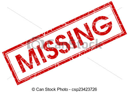 450x320 Missing Red Square Stamp Isolated On White Background Clip Art