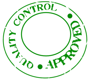 299x270 Open Quality Stamp Clip Art