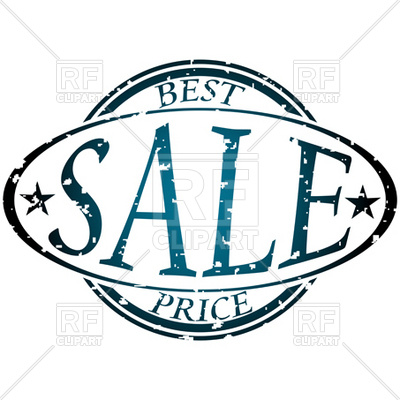 400x400 Sale Oval Stamp Royalty Free Vector Clip Art Image