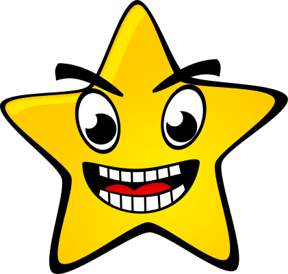 421x400 Free Star Clipart