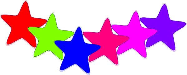600x241 Stars Clip Art Free Download Clipart Images