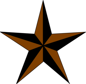 300x291 Texas Star Clip Art