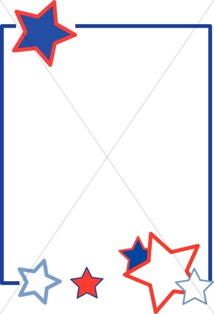 416x612 Red White And Blue Stars Clipart Gallery Images)