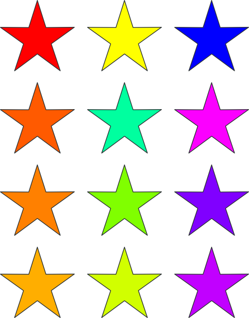 500x638 Star Clip Art