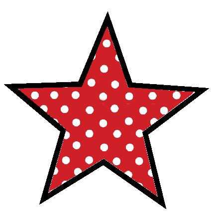 432x432 Star Clipart Polka Dot