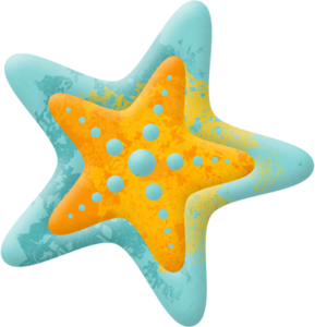 289x300 Ljd Wos Starfish Small Blue.png Clip Art Summer