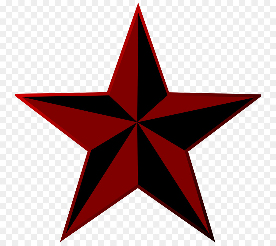 900x800 Nautical Star Red Symbol Clip Art