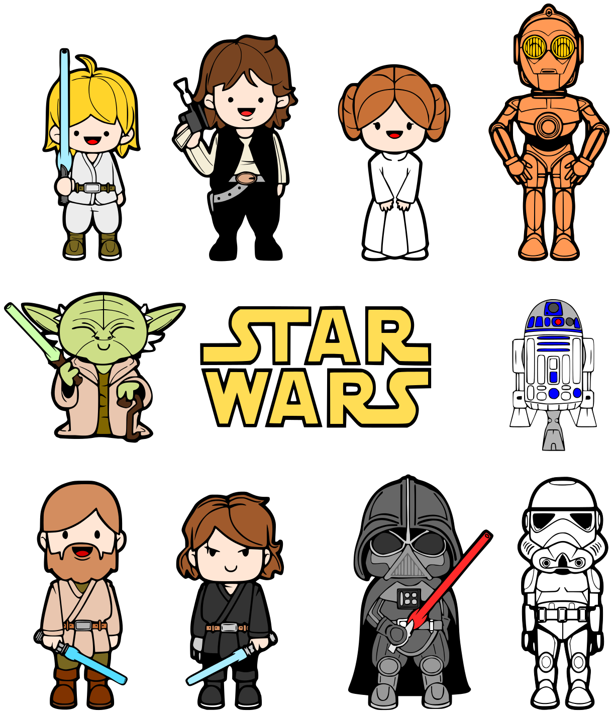 1220x1420 This Is Best Star Wars Clip Art