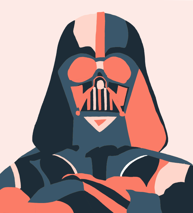 677x747 Star Wars Darth Vader By Kazuhiro Ishihara (Illustrator