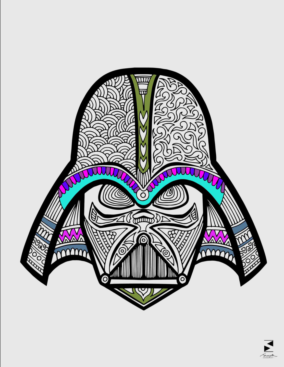 1159x1500 Star Wars Coloring Page Darth Vader Coloring Page Printable